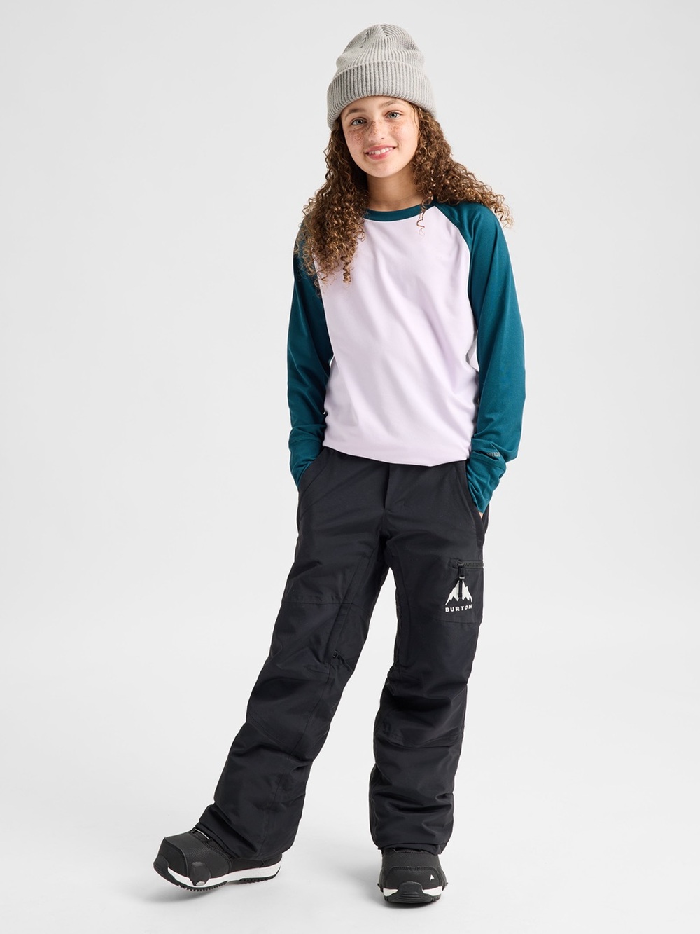 Burton Kids' Skylar Ski Snowboard Pants - Picture 8 of 11